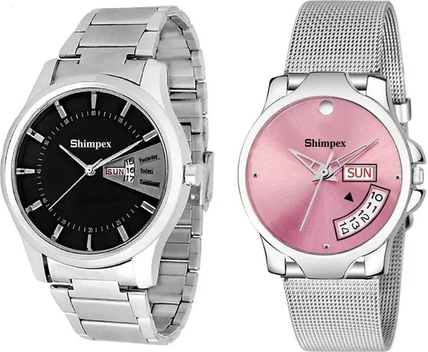 Premium_Watches_White_Stainless_Steel_Boys_&_Girls_Waterproof_with_a_one-year_warranty