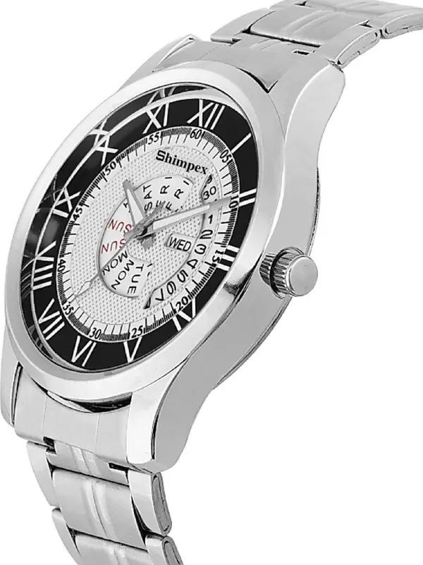 Premium_Watches_White_Stainless_Steel_Men_Waterproof_With_A_One_Year_Warranty_Day_And_Date_Analog
