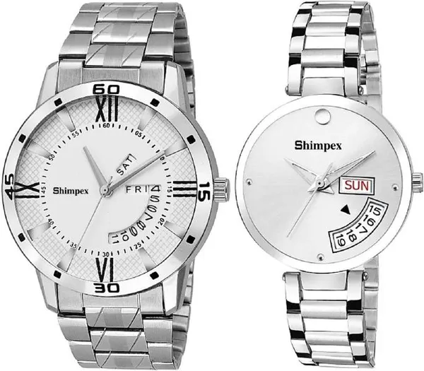 Premium_Watches_Silver_White_Metal_Men_&_Women_Waterproof_With_A_One_Year_Warranty_Day_And_Date_Analog