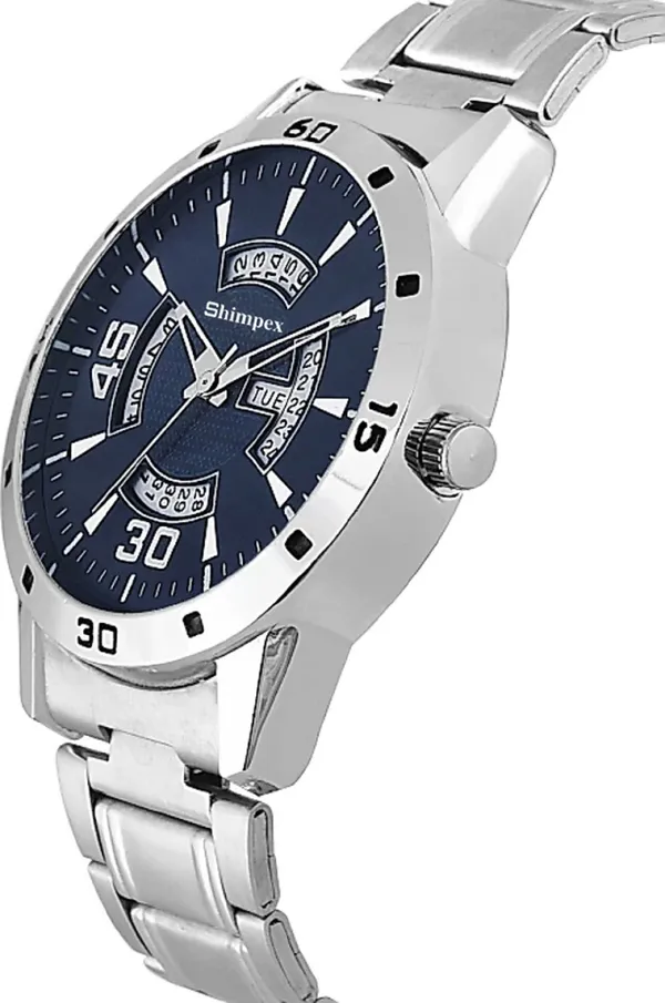 Premium_Watches_Black_Metal_Boys_Waterproof_With_A_One_Year_Warranty_Day_And_Date_Analog