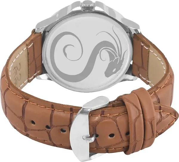 Premium_Watches_White_Genuine_Leather_Boys_Waterproof_With_A_One_Year_Warranty_Day_And_Date_Analog
