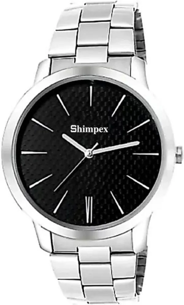 Premium_Watches_Black_Metal_Girls_Waterproof_With_A_One_Year_Warranty_Day_And_Date_Analog