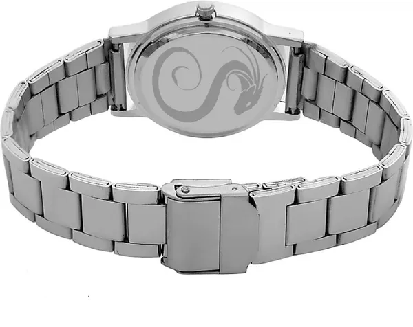 Premium_Watches_Black_Metal_Girls_Waterproof_With_A_One_Year_Warranty_Day_And_Date_Analog