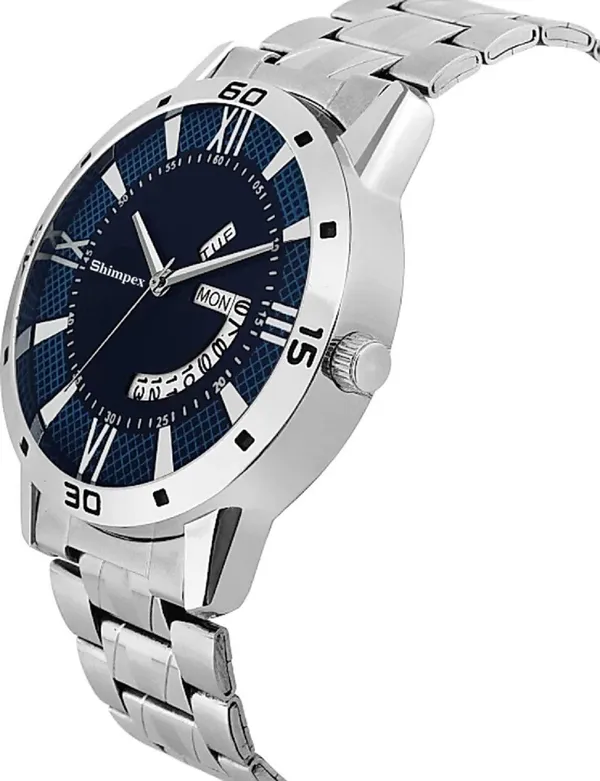 Premium_Watches_Black_Metal_Men_Waterproof_With_A_One_Year_Warranty_Day_And_Date_Analog