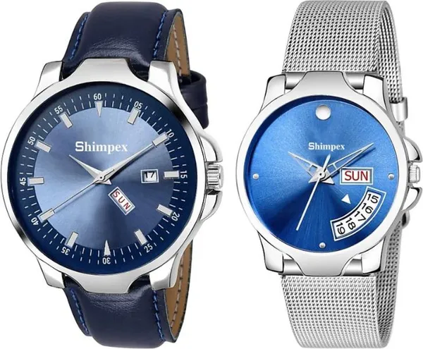 Premium_Watches_Black_Metal_Boys_Waterproof_With_A_One_Year_Warranty_Day_And_Date_Analog