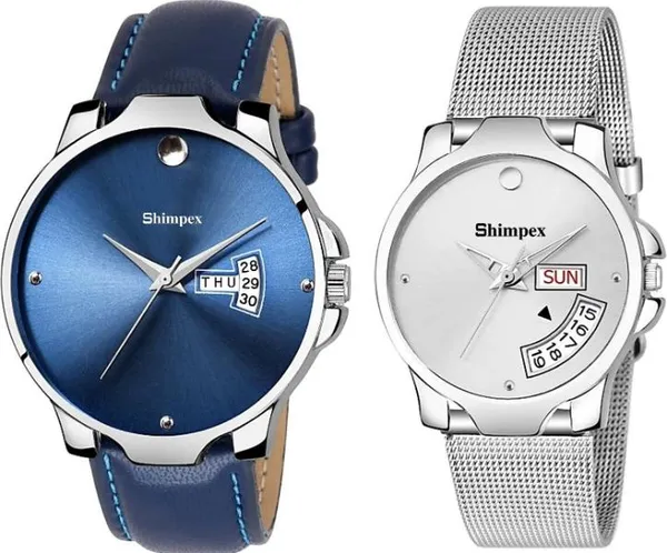 Shimpex_Good_Quality__Watches_White_Metal_Couple_Waterproof_With_A_One_Year_Warranty_Day_And_Date_Analog
