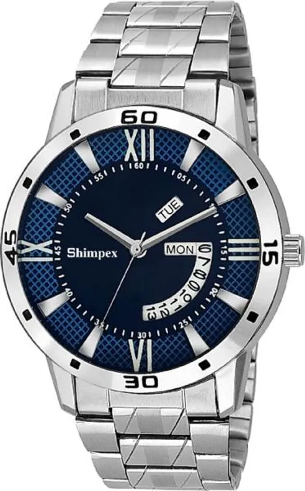 Premium_Watches_Blue_Metal_Men_Waterproof_With_A_One_Year_Warranty_Day_And_Date_Analog