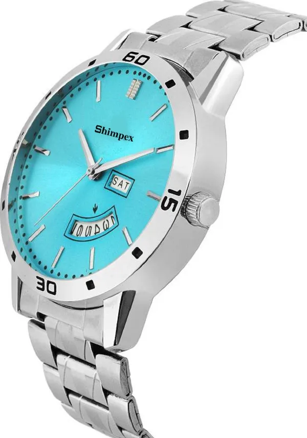 Premium_Watches_Blue_Stainless_Steel_Men_Waterproof_With_A_One_Year_Warranty_Day_And_Date_Analog