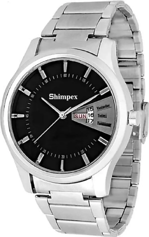 Premium_Watches_Blue_Genuine_Leather_Boys_Waterproof_With_A_One_Year_Warranty_Day_And_Date_Analog