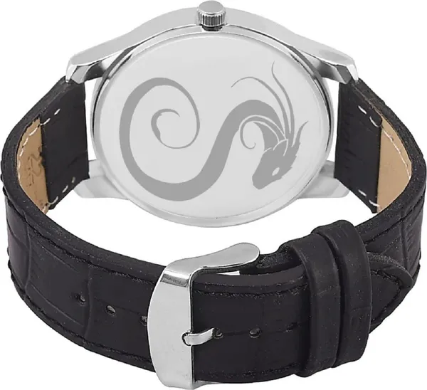 Premium_Watches_Black_Genuine_Leather_Men_Waterproof_With_A_One_Year_Warranty_Day_And_Date_Analog