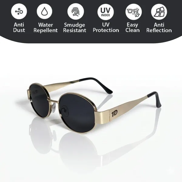 Gold_Round_Metal_Sunglasses_Unisex
