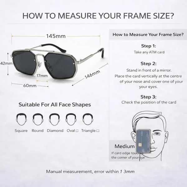 Black_Silver_Metal_Frame_Sunglasses_For__Unisex