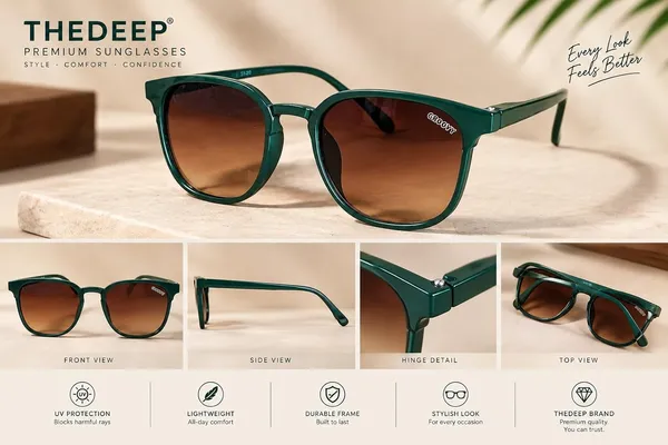 Green_Polarized_Spring_Hinge_Square_Sunglasses_For__Unisex