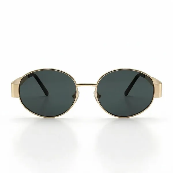 Gold_Round_Metal_Sunglasses_Unisex