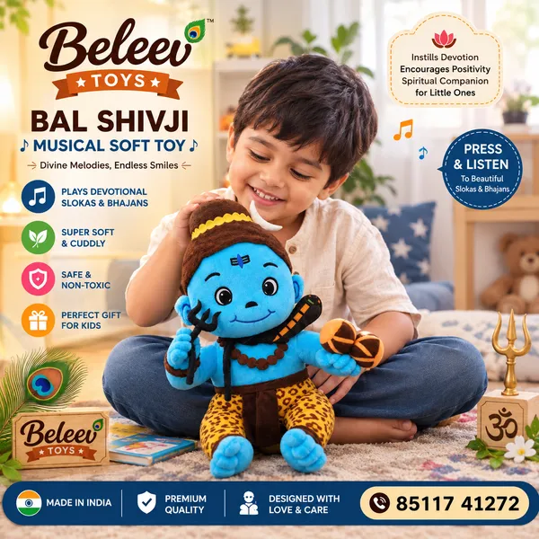 Blue_Plush_Bal_Shivji_Musical_Soft_Toy_For_Kids