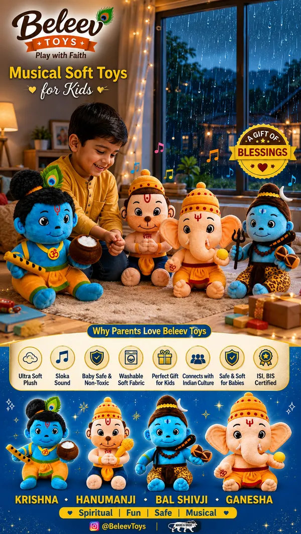 Multicolor_Krishna_Hanuman_Shivji_Ganesha_Musical_Plush_Toy_Set