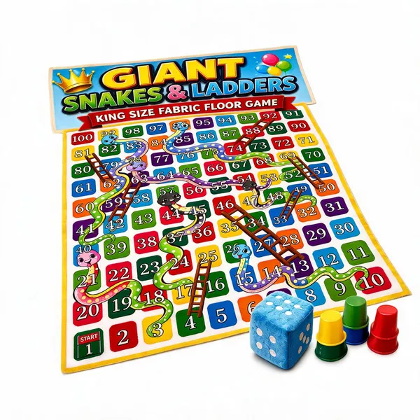 Giant_Multicolor_Fabric_Snakes_And_Ladders_Floor_Game