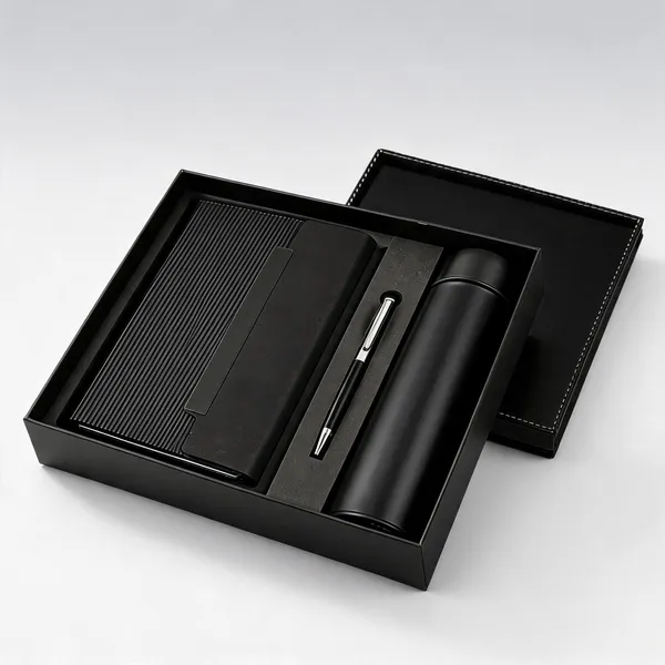 Black_Notebook_Pen_&_Bottle_3-In-1_Gift_Set