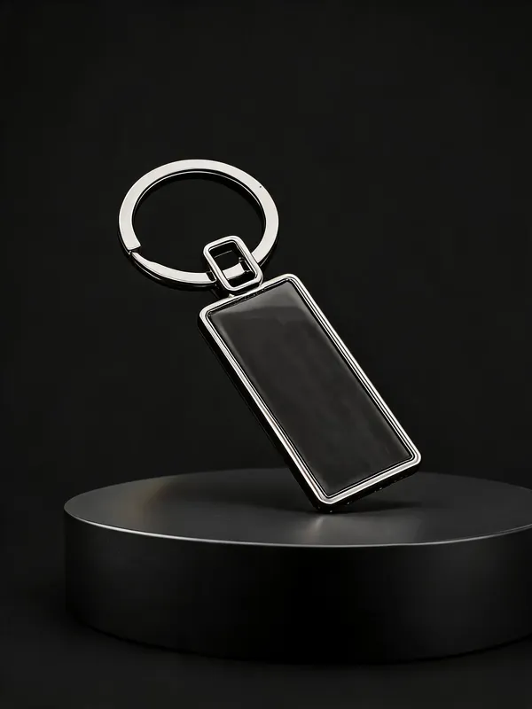 Silver_Metal_Rectangle_Personalized_Keychain