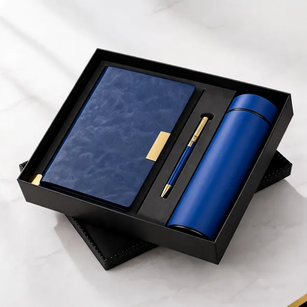 Blue_&_Black_Notebook_Pen_&_Bottle_3-In-1_Gift_Set