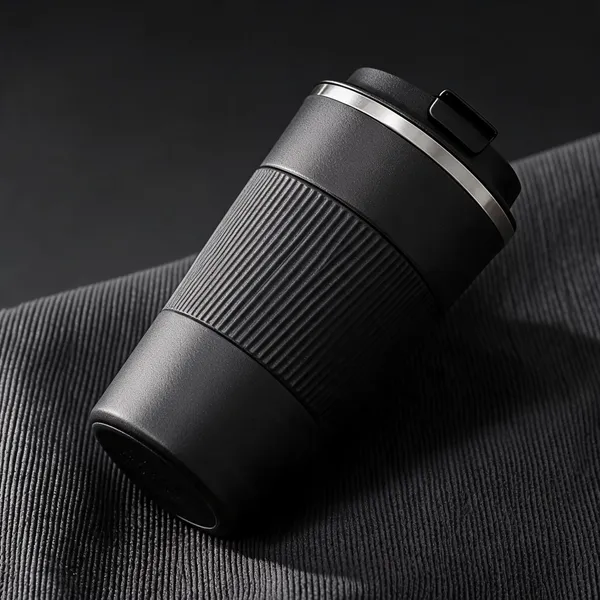 Steel_Modern_Solid_Black_Ribbed_Lid_Travel_Coffee_Mug