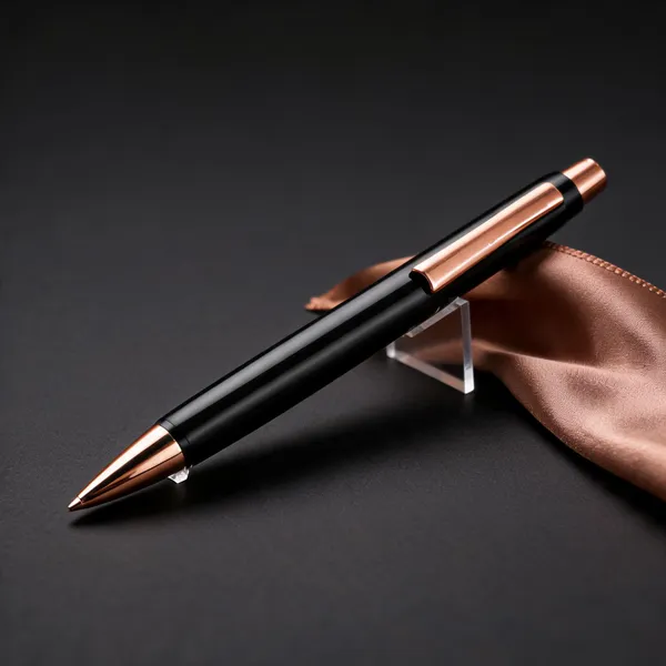 Black_Rose_Gold_Metal_Ballpoint_Pen