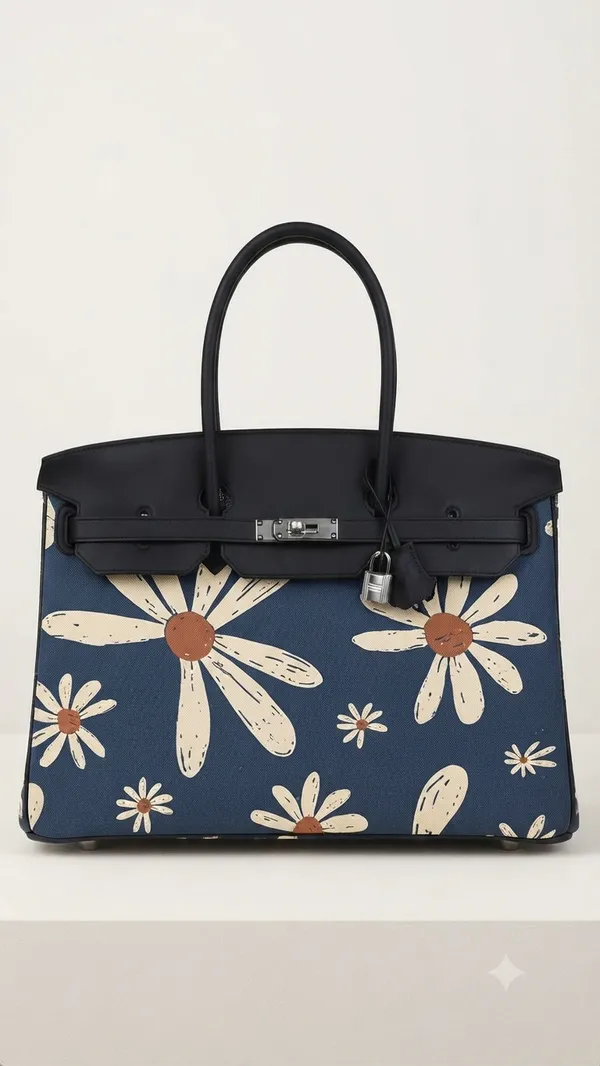 Blue_Floral_Print_Structured_Handbag_for_Women