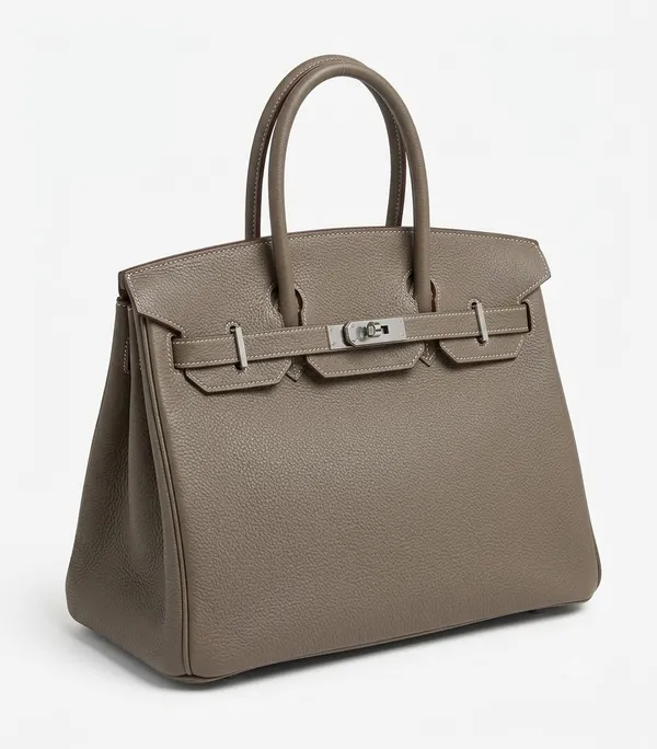 Taupe_Textured_Structured_Handbag_For_Men