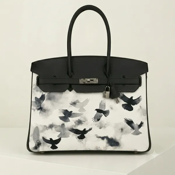 Black_Structured_Printed_Handbag_for_Women