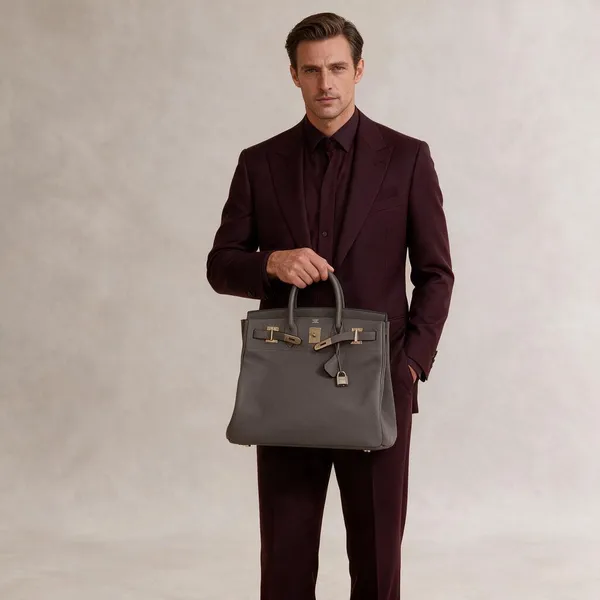 Grey_Leather_Structured_Handbag_for_Men