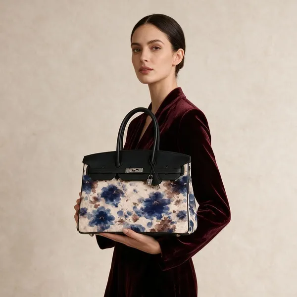 Black_Floral_Structured_Handbag_for_Women