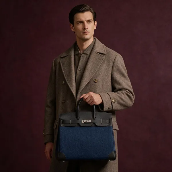 Blue_Textured_Structured_Handbag_for_Men