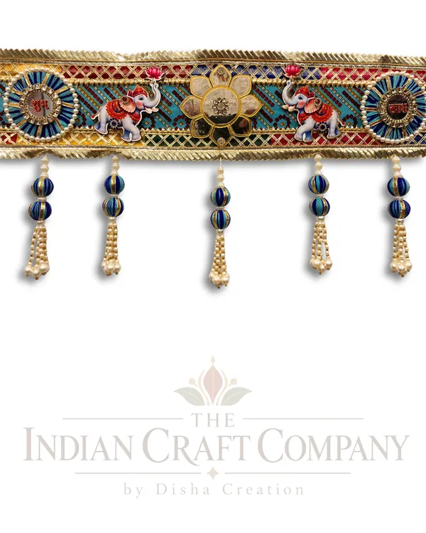Fabric_Traditional_Elephant_Motif_Toran