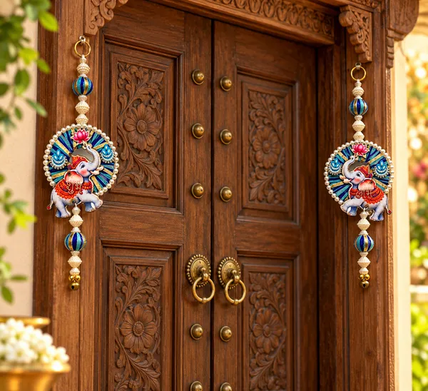 Beaded_Religious_Ganesha_Door_Hanging