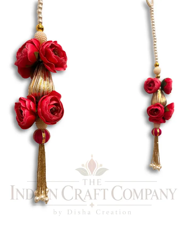 Red_Traditional_Floral_Door_Hanging_Toran