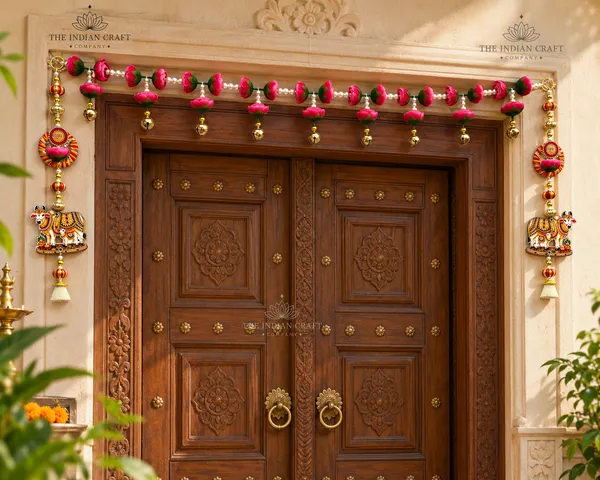 Beaded_Traditional_Cow_Motif_Door_Toran
