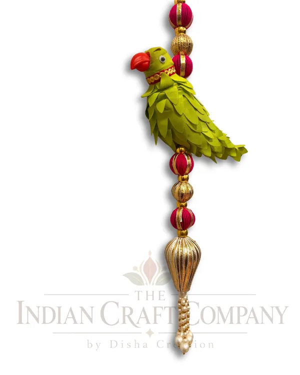 Fabric_Traditional_Parrot_Motif_Hanging_Decor