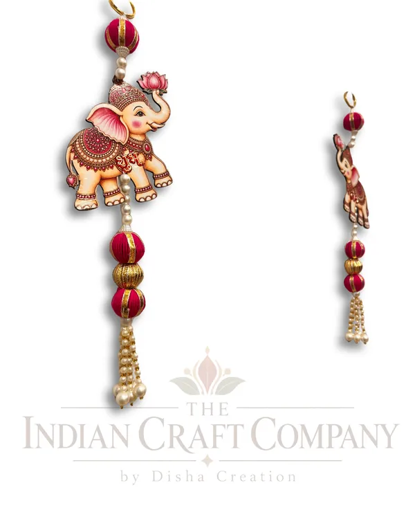 Red_Gold_Ganesha_Decorative_Hanging