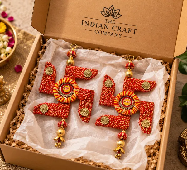 Red_Traditional_Swastik_Door_Hanging_Decor_Set