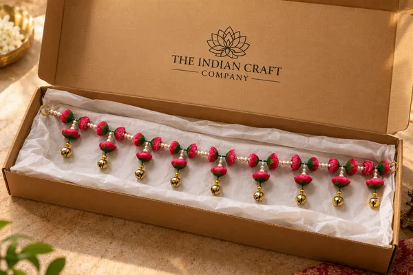 Beaded_Traditional_Red_And_Green_Door_Toran