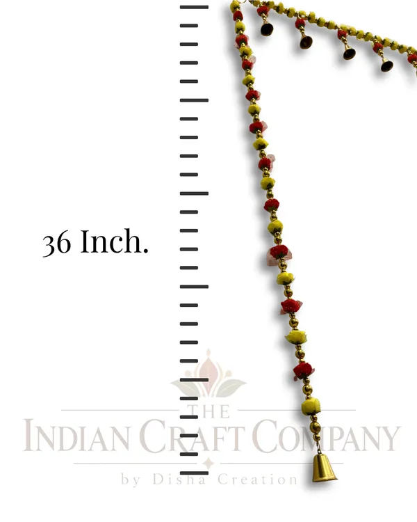 Beaded_Traditional_Red_Yellow_Door_Toran