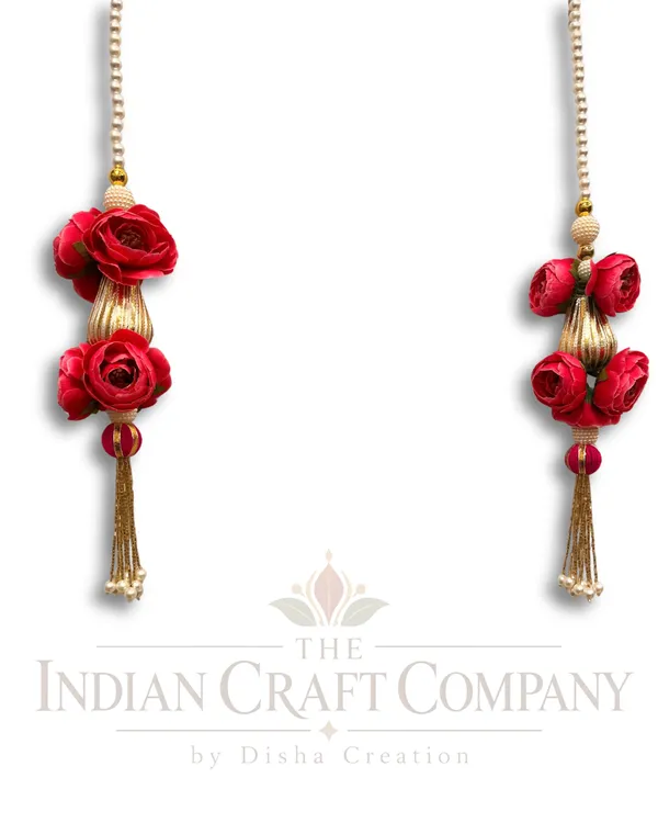 Red_Traditional_Floral_Door_Hanging_Toran