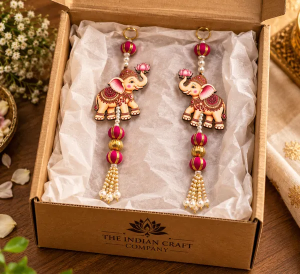 Red_Gold_Ganesha_Decorative_Hanging