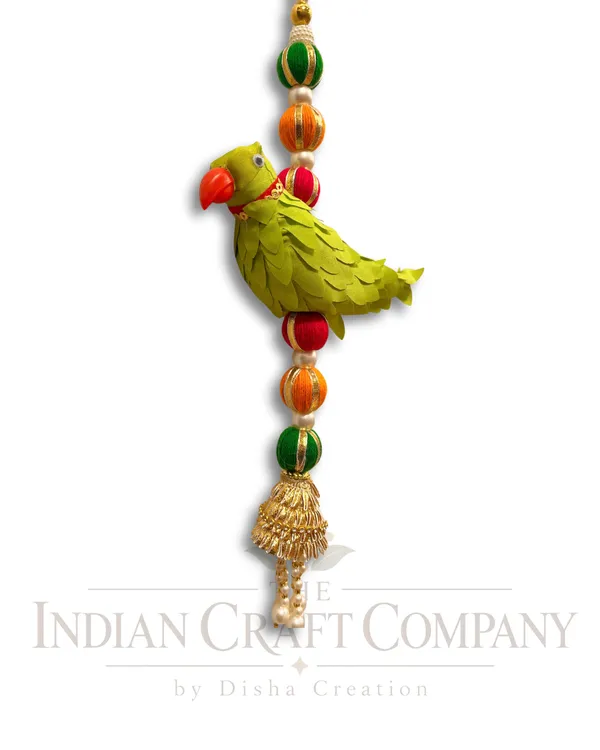 Beaded_Traditional_Parrot_Door_Hanging_Set
