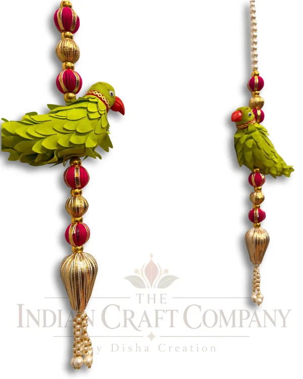 Fabric_Traditional_Parrot_Motif_Hanging_Decor