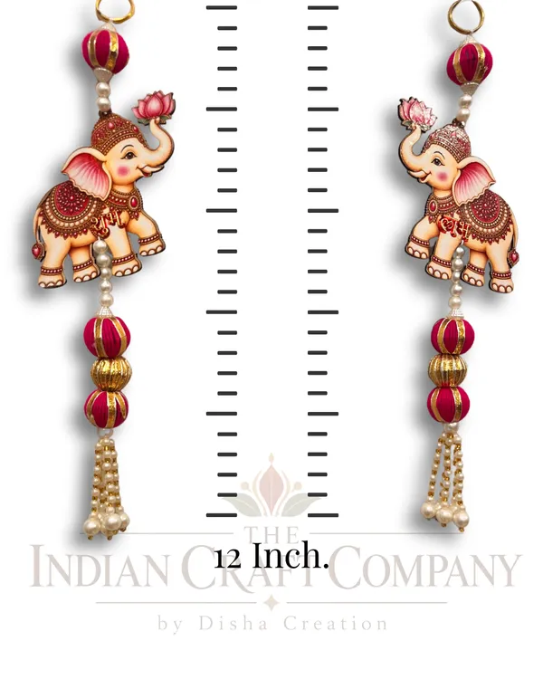 Red_Gold_Ganesha_Decorative_Hanging