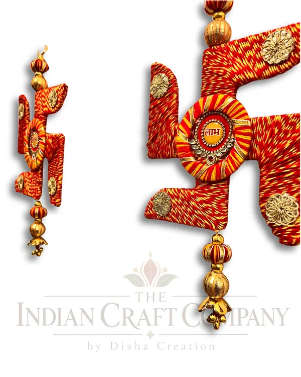 Red_Traditional_Swastik_Door_Hanging_Decor_Set