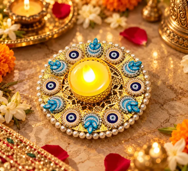 Gold-Tone_Festive_Peacock_Embellished_Diya_Holder