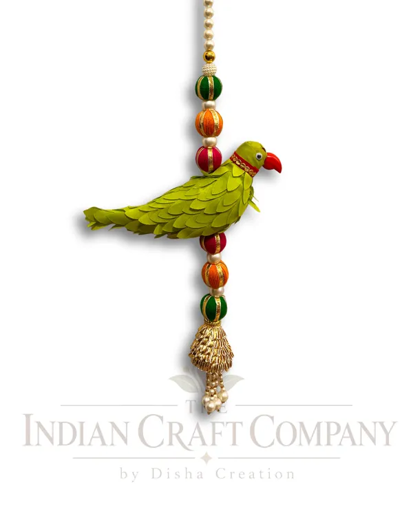 Beaded_Traditional_Parrot_Door_Hanging_Set