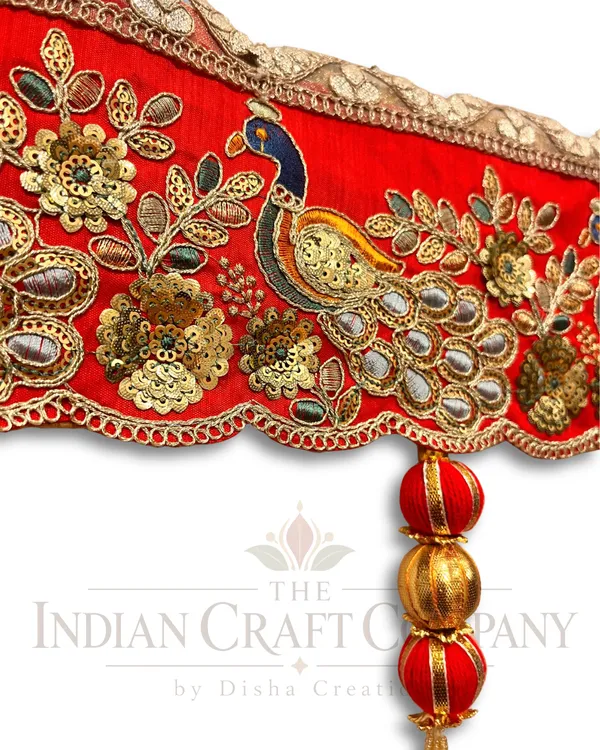 Red_Embroidered_Traditional_Floral_Door_Toran